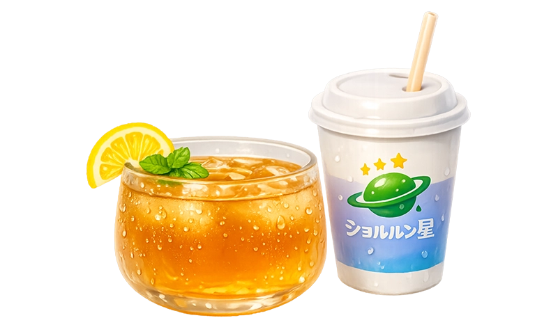 25度のアイスティー
